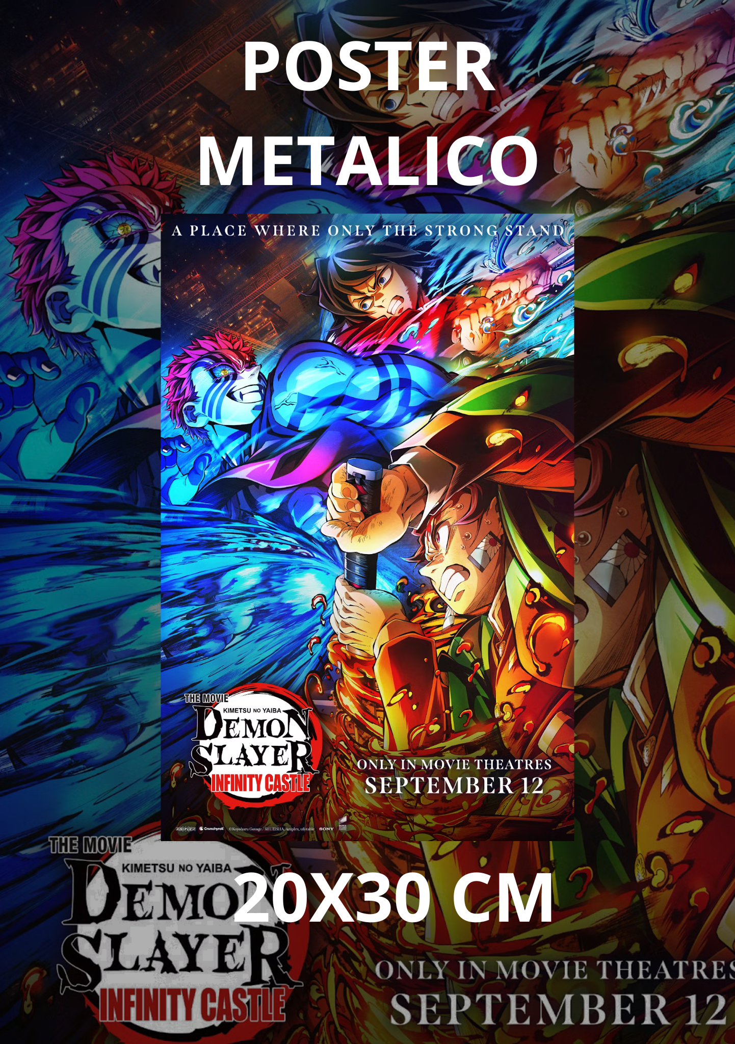 Cuadro Metálico Lucha Eterna