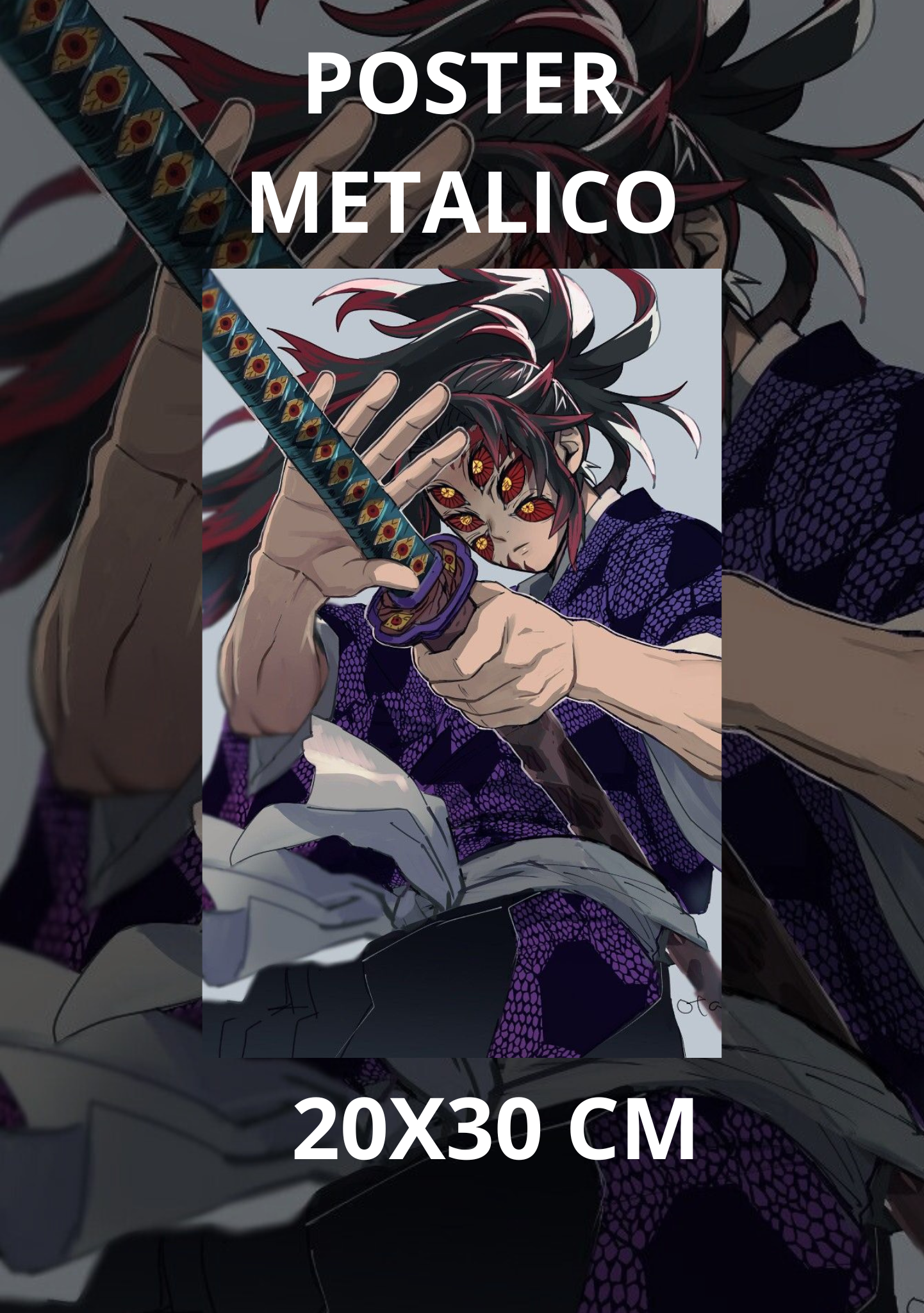 Cuadro Metálico Ojos del abismo